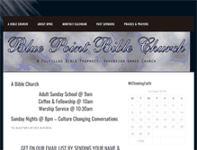 Tablet Screenshot of bluepointbiblechurch.org